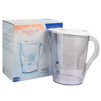 
                                        
                                                                                碧然德（BRITA）过滤净水器 家用滤水壶 净水壶 Marella 海洋系列 3.5L（白色）                