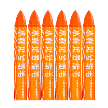 马利(maries)木材记号蜡笔 多功能木材笔 木材大蜡笔 单支 橙色