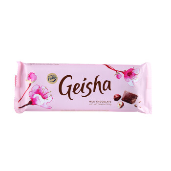 芬兰进口 菲泽（Fazer）盖莎排块牛奶巧克力制品京东海外直采 100g