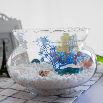 白砂石海景鱼缸花边特