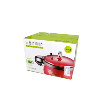 
                                        韩国PN枫年厨具 迷你压力锅 不粘搪瓷高压锅 2.5L 原装进口PGCPC-04 锅具                