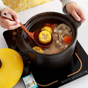 汤锅石锅熬药电磁汤煲沙锅炖汤直径煎药陶瓷电磁砂锅砂锅电磁炉柠檬