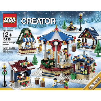 漫漫D2C之路 — LEGO 乐高 10235 冬季村庄市场