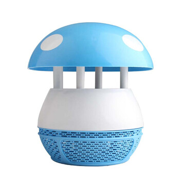 捉蚊器灭蚊灯家用光触媒led孕妇婴儿驱蚊捕蚊器 天蓝色