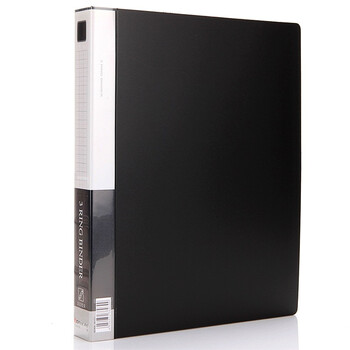 齐心(Comix) 1.5寸3孔O型夹文件夹/资料夹A4 黑色 TC530AB 齐心(Comix) 1.5寸3孔O型夹文件夹/资料夹A4 黑色 TC530AB