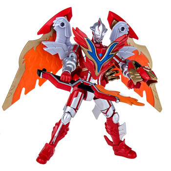 万代bandai奥特龙玩具 变形 奥特曼龙人偶公仔玩具正版 炎之奥特龙-梦