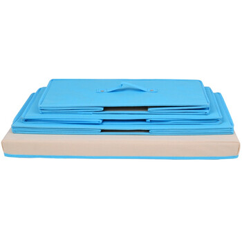 
                                        
                                                            百草园(bicoy)分盖收纳箱整理箱 衣服杂物收纳盒储物箱 28L+40L+60L 3个装 蓝色                