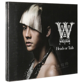 形创 正版 陈伟霆专辑 heads or tails 两面 cd 写真册 歌词页 2011