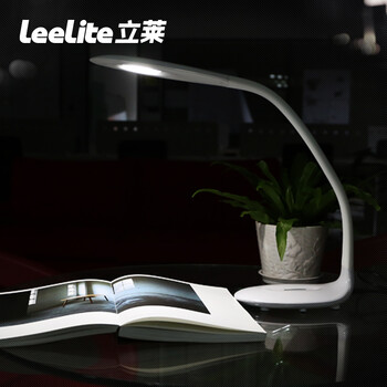立莱 led台灯 学生护眼灯学习床头灯 触摸调光阅读台灯 白光5600K 5W