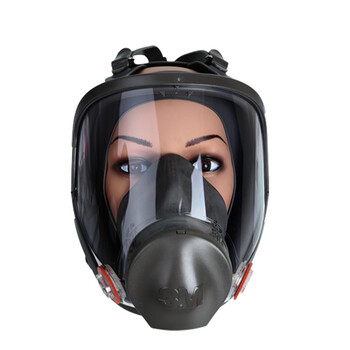 3m防毒防尘面具口罩6000系列套装 6800全面具面具主体