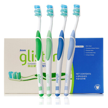安利 Amway 丽齿健全护型牙刷 软刷毛保护牙齿牙龈 4支装 盒 图片价格品牌报价 京东