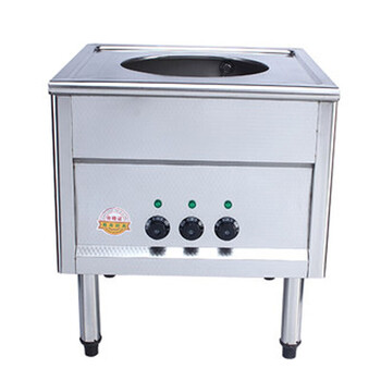 商用多功能燃气电热蒸包机蒸汽炉包子炉1/2/3/4孔蒸炉肠粉炉 电热蒸炉