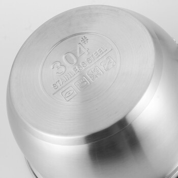 
                                        锐友（RUIYOU） 不锈钢304食品级16cm玻璃盖小热奶锅加厚电磁炉通用 不锈钢色                