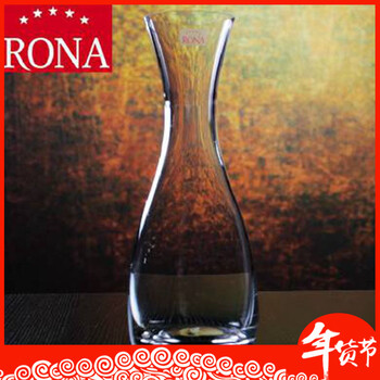 
                                        洛娜醒酒器 捷克RONA进口无铅水晶红酒分酒器酒壶倒酒器 rona750ml  5360                