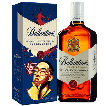 百齡壇(ballantines)洋酒 真我多點料 蘇格蘭威士忌 紅花會彈殼 限量