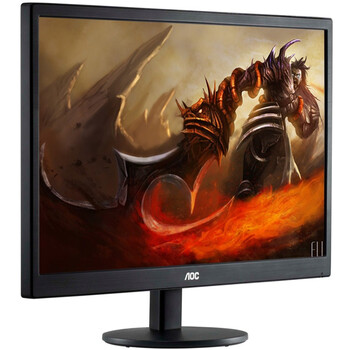 AOC E2070SWN 19.5英寸LED背光节能窄边框液晶显示器（黑色）
