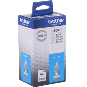 兄弟（brother）BT5009C 青色墨盒原装正品 可打印约5000*页 (适用于T226/T425W/T426W/T725DW/T820DW/T520W/T420W/300/310）