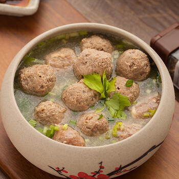 潮汕手工手打黑椒牛肉丸潮汕特产火锅 250克