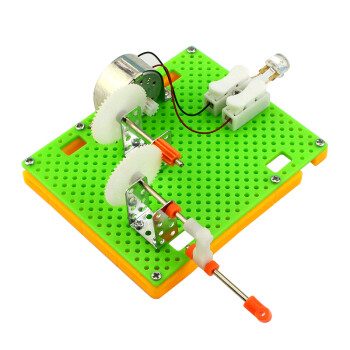 探夢 手搖發電機 科技小製作小學生物理科學實驗 diy小發明材料兒童