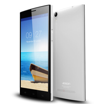 爱立顺(aoson) G631-S600 6.29英寸 IPS屏wifi 安卓3G智能手机 前黑后白