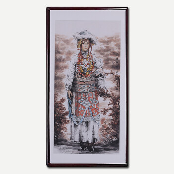 李殷 安徽省美协会员四尺竖幅人物图06拍卖已结束张伟民 浙江协会