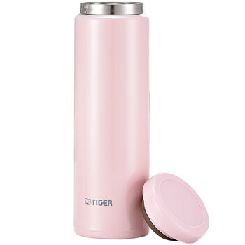 虎牌（TIGER）保温保冷杯轻量型不锈钢时尚水杯MOC-A30C-PP粉色300ml