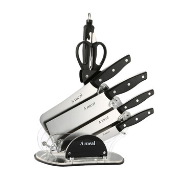Ameal套刀 厨房刀具7件套装 不锈钢全套厨具菜刀厨刀套刀ABS刀柄刀具