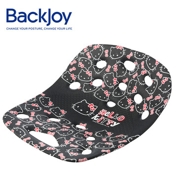 BackJoy Posture+HelloKittymini迷你美姿垫 坐姿垫舒缓垫 黑BJPPM057 适用于体重30-55kg