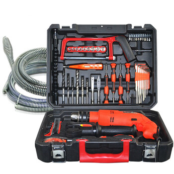 电动管道疏通机器家用电钻下水道疏通器通厕所马桶卫生间地漏工具 6米