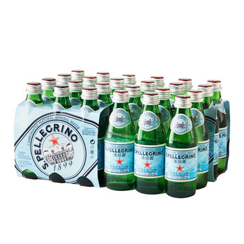 圣培露(S.Pellegrino)意大利含气天然矿泉水气泡水 饮用水 250ml*24瓶 圣培露(S.Pellegrino)意大利含气天然矿泉水气泡水 饮用水 250ml*24瓶