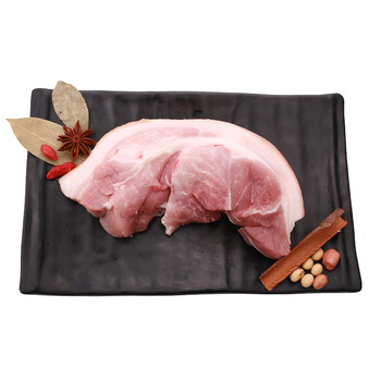 爱森 冷鲜肉 带皮夹心肉500克