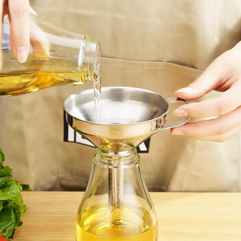 厨房diy/小工具 畅印 畅印 加厚不锈钢漏斗 带过滤网特大口径厨房倒油