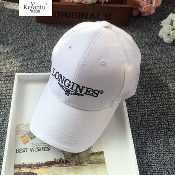 春夏款宝宝潮帽子遮阳帽新 白色 longines 白色 均码