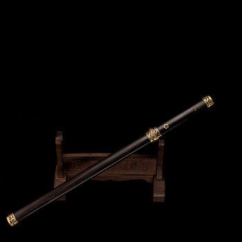 唐刀 龙泉宝剑 钟石勇剑庄倾力打造 送剑架款式随机 可免费刻字