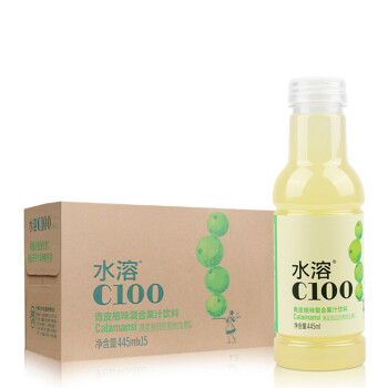 農夫山泉 水溶c檸檬/西柚/青皮桔果味飲料水溶c100多規格果味飲料夏季