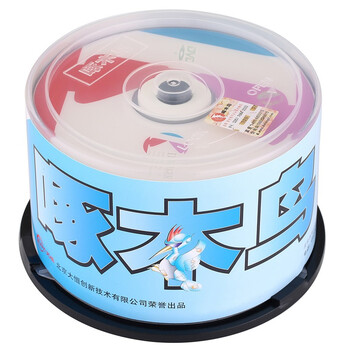 啄木鸟 DVD-R 光盘/刻录光盘/空白光盘/刻录碟片/  16速 4.7G  K系列 桶装50片 刻录盘