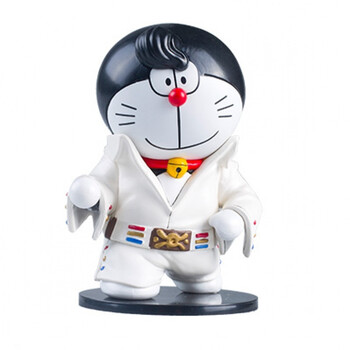 卡通多啦a梦复仇者联盟蝙蝠侠钢铁侠汽车载车内装饰用品摆件创意 猫王