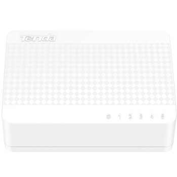 
                                                                                腾达（Tenda）S105 5口百兆交换机 4口家用宿舍交换器 监控网络网线分线器 分流器 兼容摄像头                