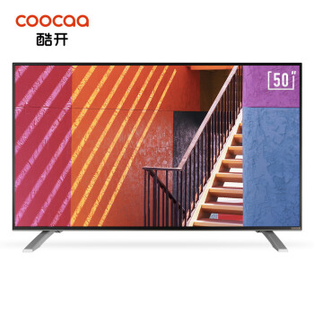 
                                        酷开(coocaa)K50J 50英寸全高清智能WiFi电视机海量腾讯影视酷开系统 创维出品（黑色）                