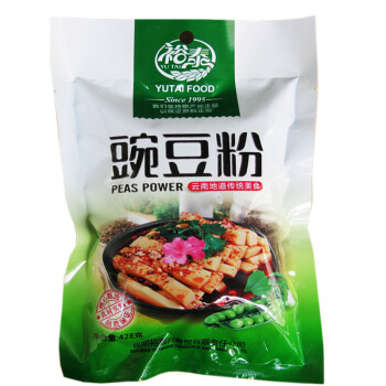 裕泰豌豆粉纯黄粉可制豌豆腐菜凉粉配料428g 袋2袋 图片价格品牌报价 京东