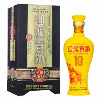 迎驾贡酒 白酒 送礼 封藏10 古法酿造 泥地老窖 浓香型 52度 500ml