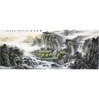 拍卖已结束06当代花鸟画家 黄山川 四尺斗方《事事如意》拍卖已结束