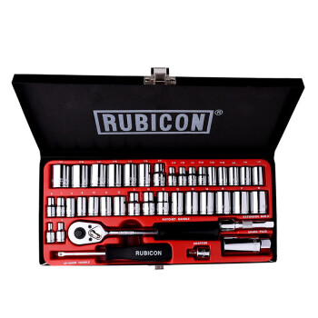 罗宾汉（RUBICON）RGS-039 39件套筒工具组套装汽修机修维修工具组工具箱 1/4英寸 3/8英寸组合