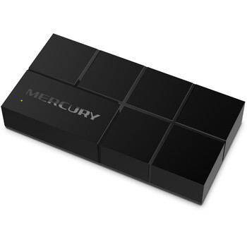 水星（MERCURY）SG108M 8口千兆交换机 网线网络分线器 家用宿舍监控分流器 兼容百兆