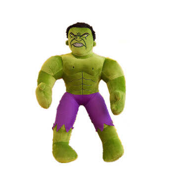 蜘蛛侠毛绒玩具公仔大号睡觉抱枕布娃娃玩偶生日礼物男女 卡通绿巨人