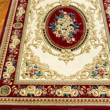 地毯客厅加密欧式手工立体剪花欧美式茶几地毯卧室宫廷加厚毯sn0714sn