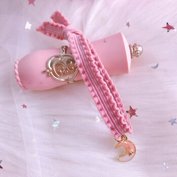 日系可爱粉色系卡通软妹发绳简约百搭森系少女心发饰发圈弹力皮筋