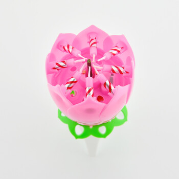 生日音乐蜡烛浪漫创意宝宝卡通花朵无烟生日蛋糕装饰派对厂家直销 岁