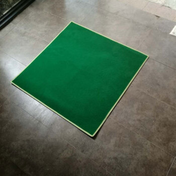 fghgf定制麻将桌布垫加厚消音布毯打扑克手搓桌布麻将布绿色8080