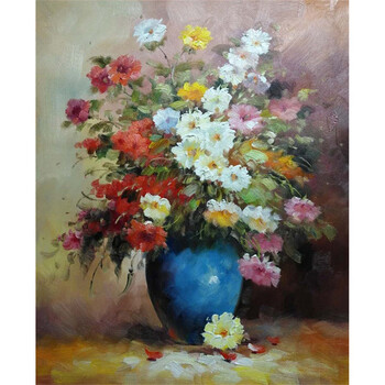 《印象花》  布面油画06拍卖已结束黄晓玉 《花香》  布面油画06